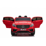 Elektrické autíčko Mercedes GLC 63S - nelakované - červené